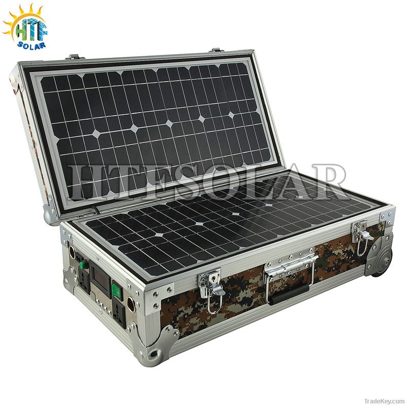 40W Outdoor Portable Solar Power System for Home Use Solar Charging E