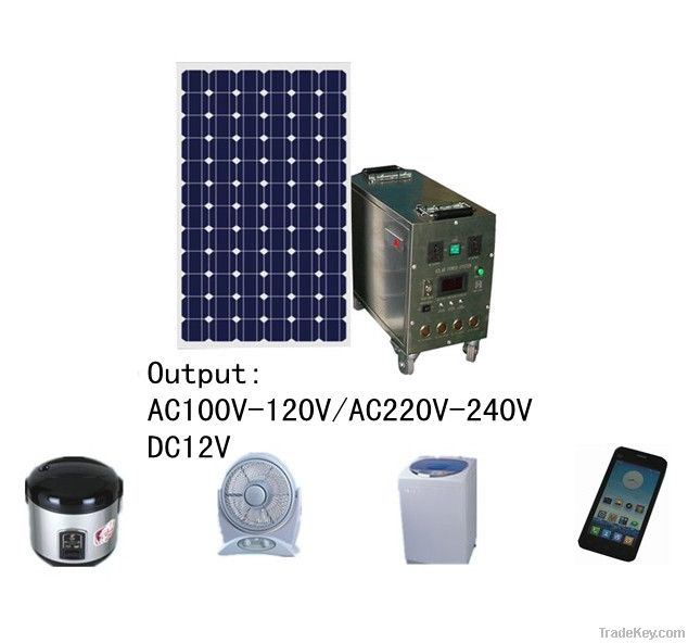 50W Emergency Solar Power System/Generator (HTF-ST50W)