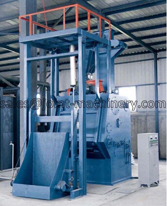 Crawler shot blasting machine