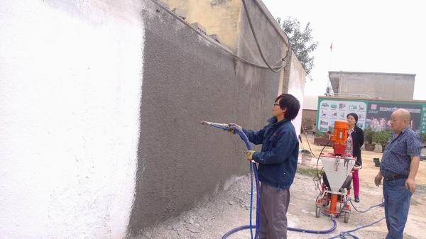 380V wall gypsum spraying equipment