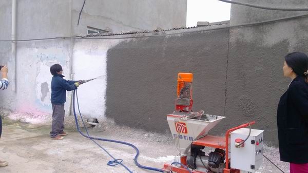 4000W  render plastering machine for wall