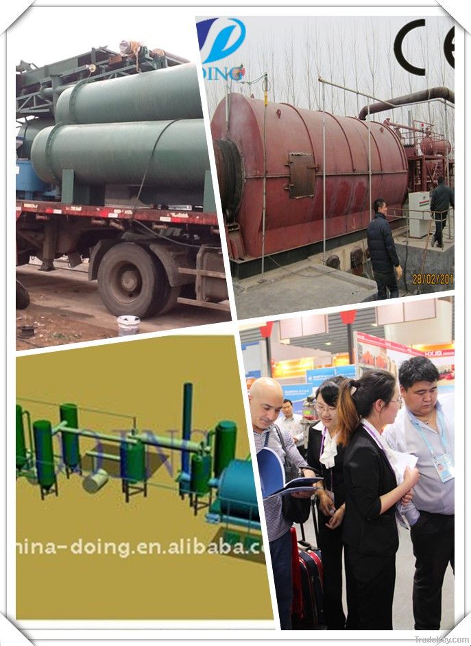 100% environmental friendly and hot selling pyrolysis waste tire oil r