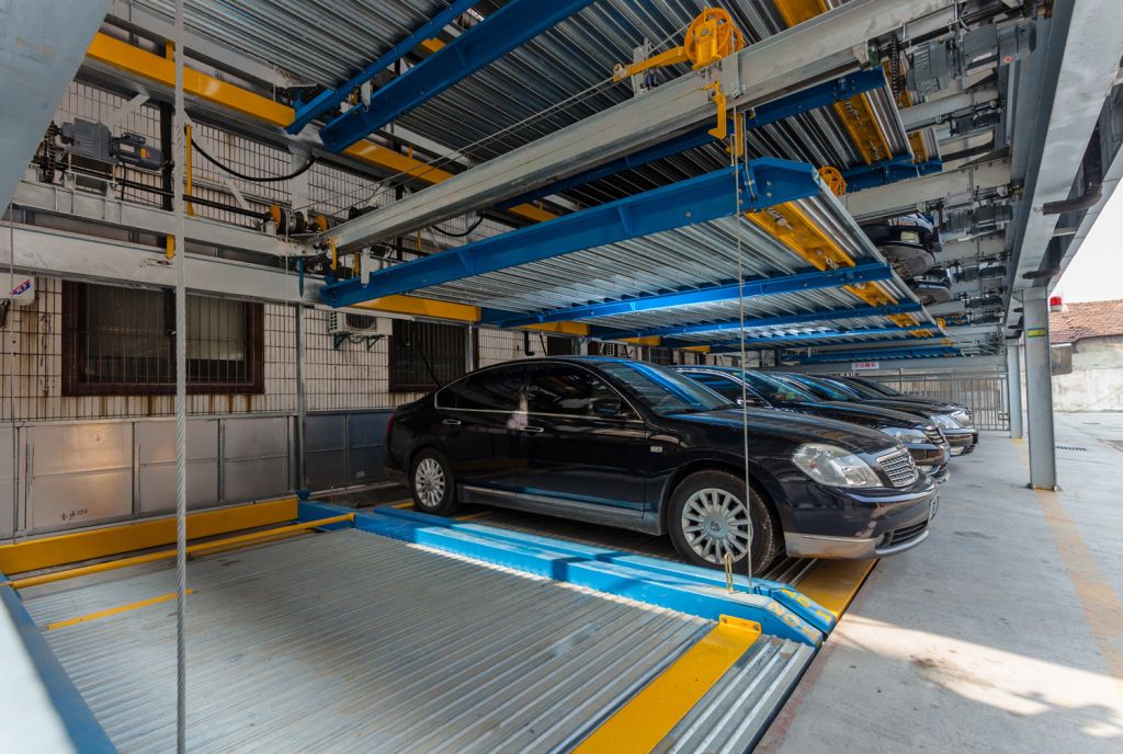 Sinoparking 4 layer puzzle parking system mechanical car lift