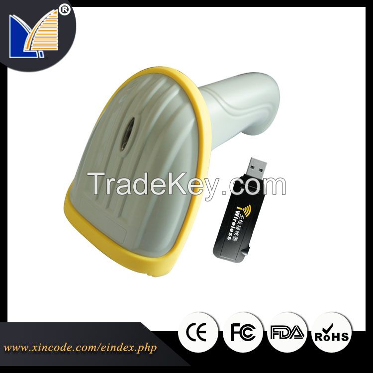 Wireless barcode scanner with 30 meters effective distance