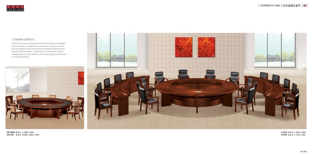 MDF with Veneer conference table