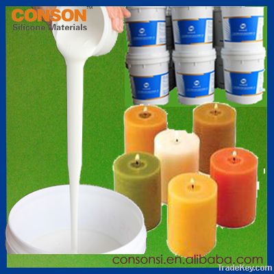 Rtv silicone rubbber for candle making