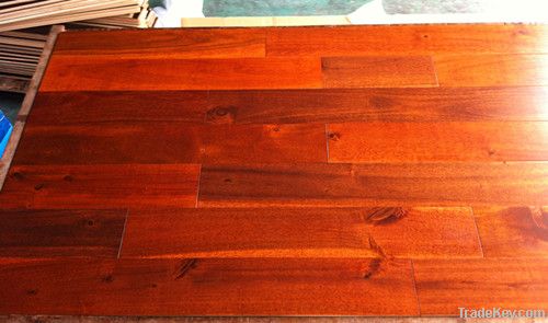 large leaf Solid Wooden Acacia Flooring