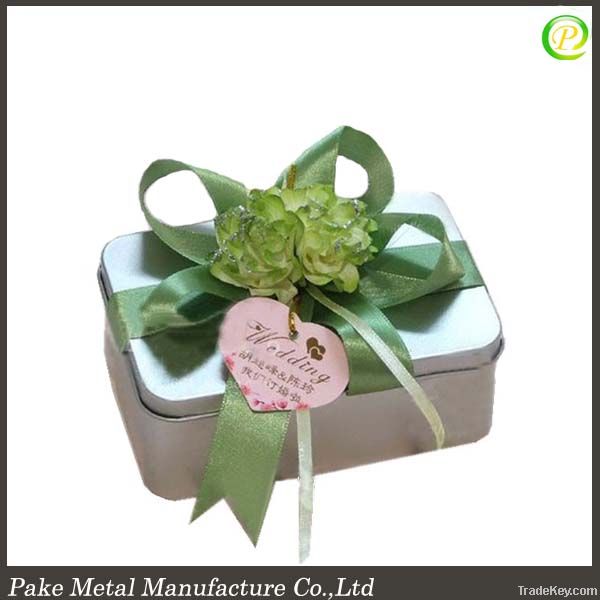 Decorative gift tin boxes