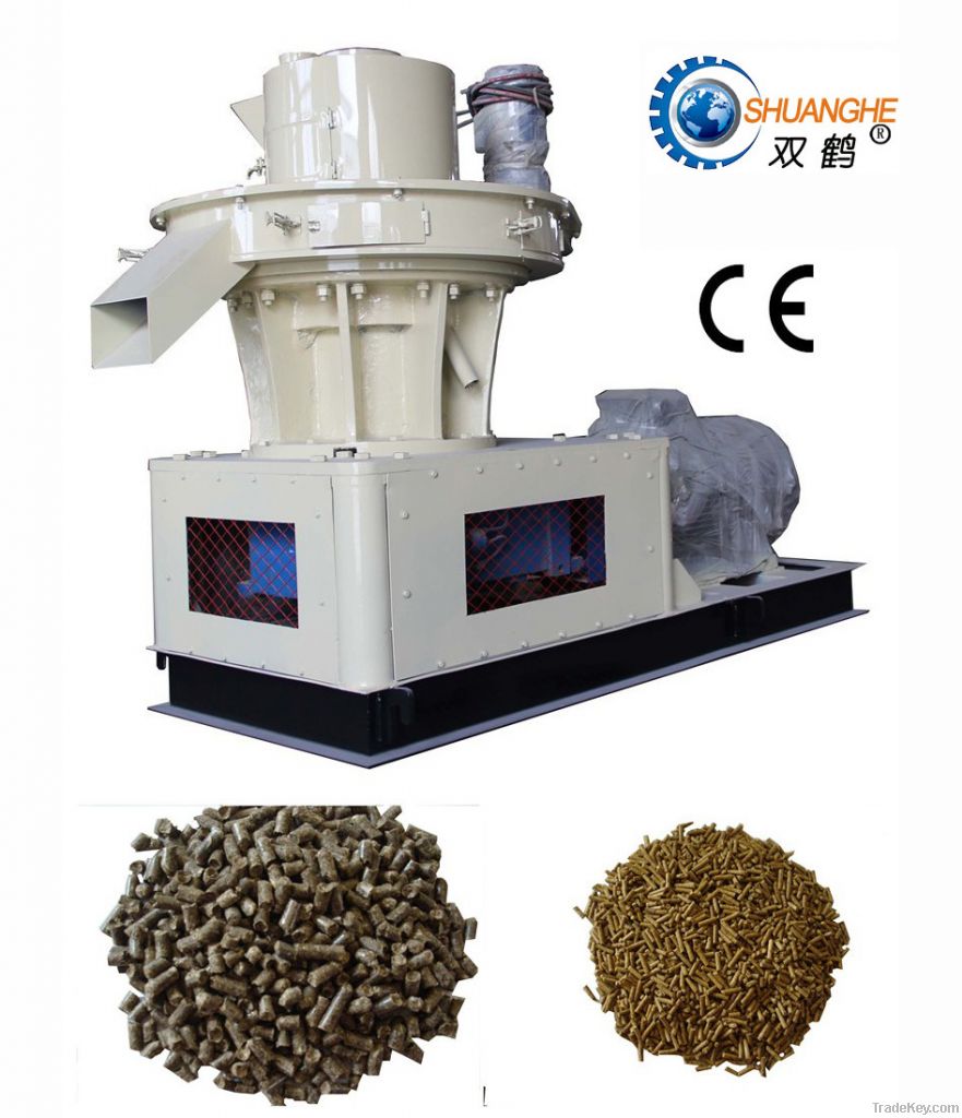 High quality vertical wood pellet machine