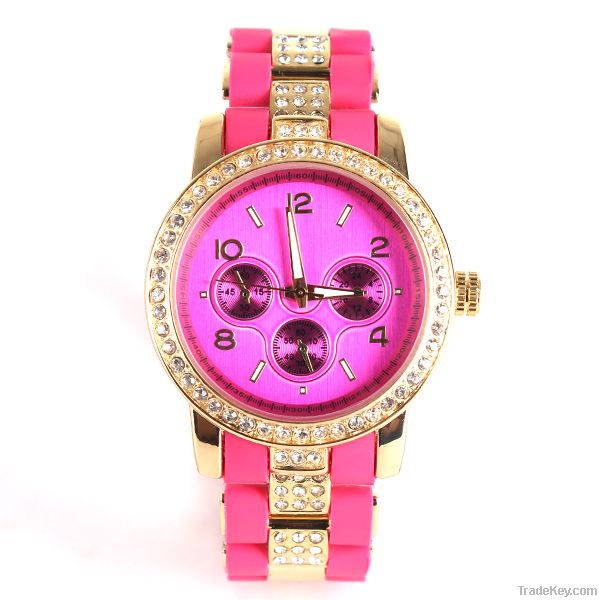 New fashion watches 2013 silicone fashion gift watch