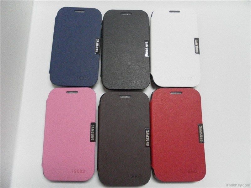 Competitive price! leather case for samsung series and iphone4, 5