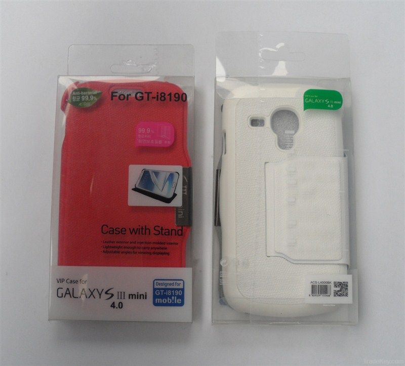 Competitive price! leather case for samsung series and iphone4, 5