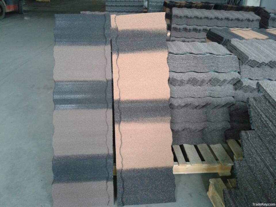 Xida Stone Coated Metal Roof Tile - Mixed Color