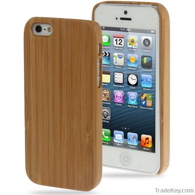 for iPhone 5 bamboo case