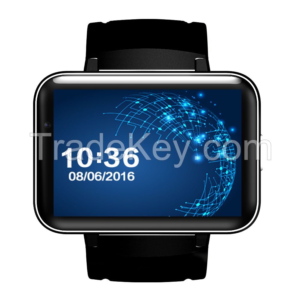 Domino DM98 Smart watch with SIM Card and Camera support GSM/WCDMA, Facebook, What's App, Twitter