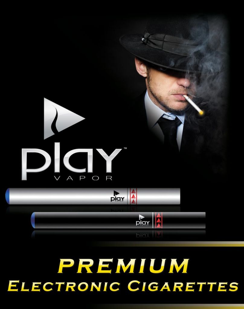 Play Vapor Electronic Cigarette Light Tobacco Refill Cartridge 5-Pack