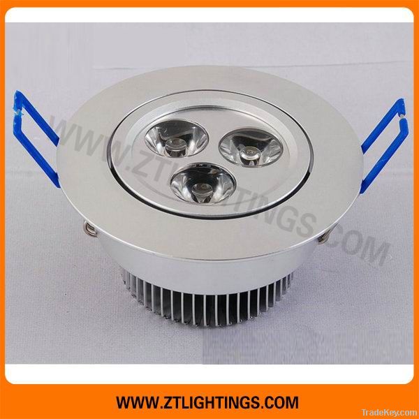 Zhongtian 3LEDS 3w led ceiling light