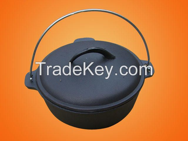 camping cast iron dutch oven