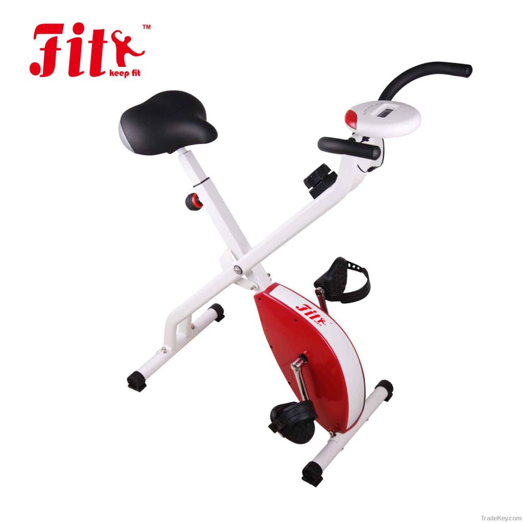 Magnetic Foldaway Exercise Bike for home use(FIT-X1000)