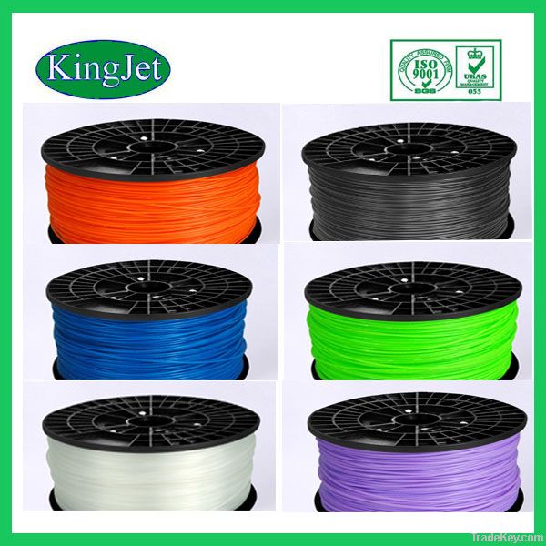 Colorful ABS/PLA filament for 3D printer
