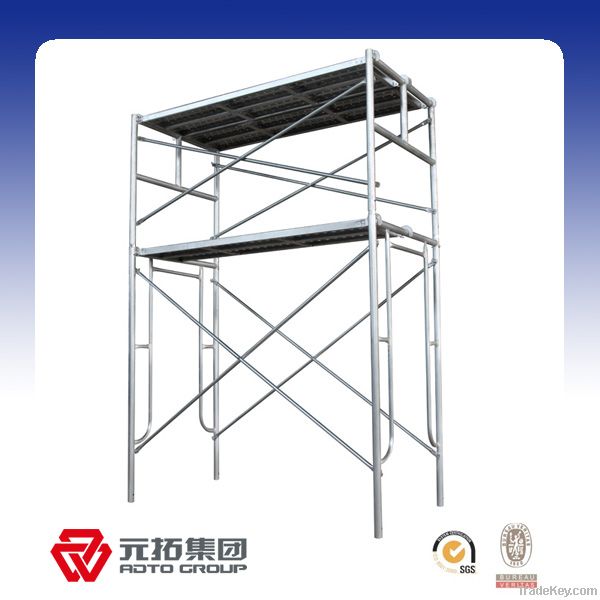 Pre-galvanized /galvanized frame scaffolding