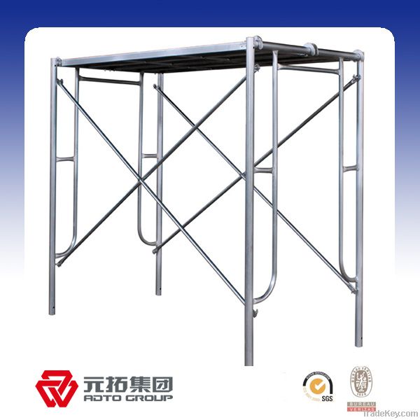 Pre-galvanized /galvanized frame scaffolding