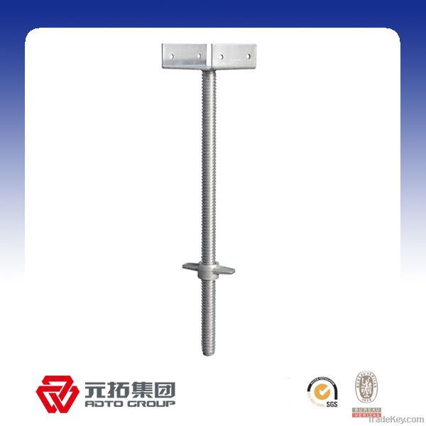 Pre-galvanized/painted steel screw solid/hollow U head jack