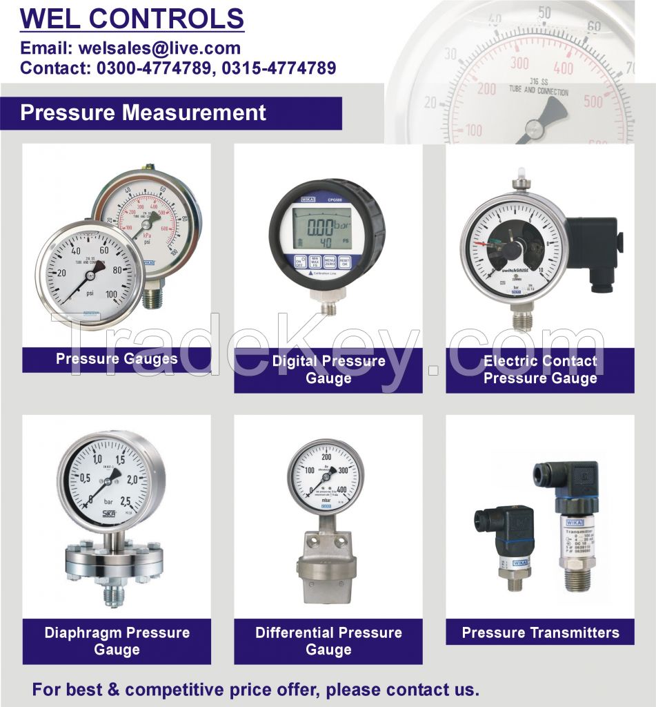 WIKA Pressure Gauge in Pakistan