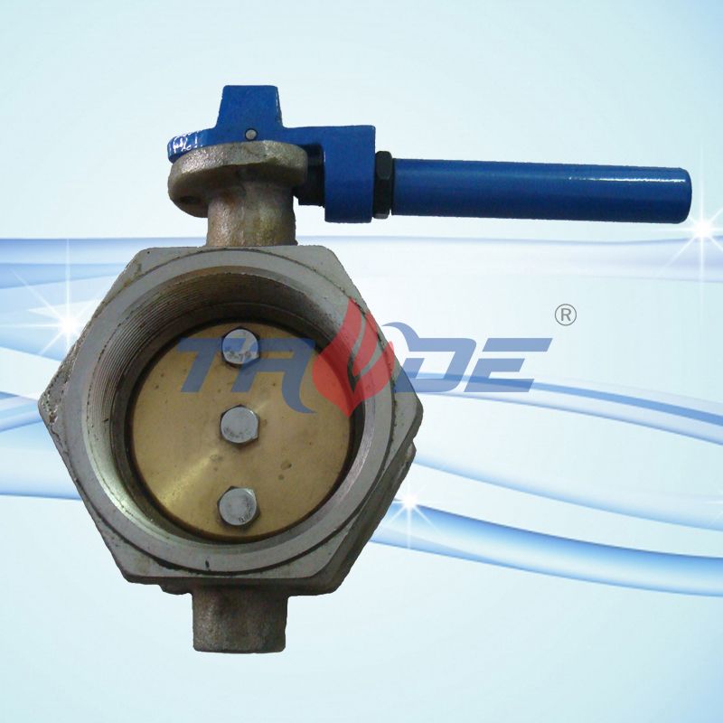 Threaded end/ Screw end butterfly valve