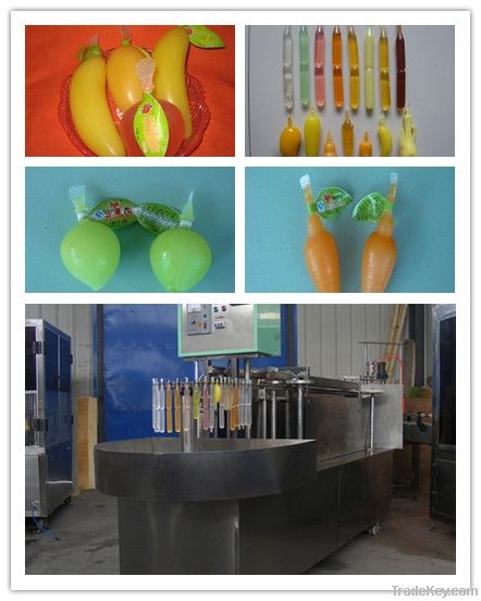 ice pop filling and sealing machine