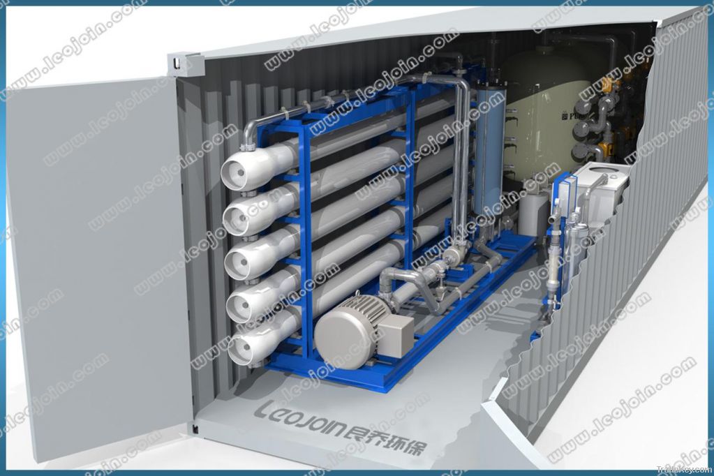 Seawater Containerized Treatment RO System