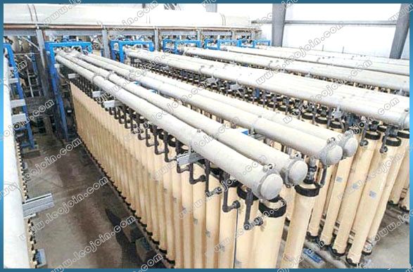 3t/h Hollow fiber ultrafiltration unit