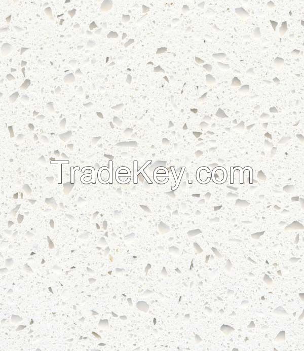 Quartz Stone Slab Single color #6600