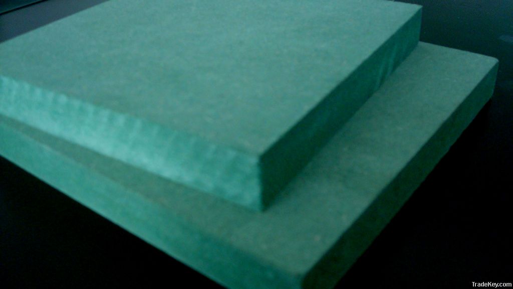 Green core waterproof MDF 12mm, 15mm, 18mm