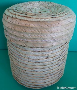 Mexican Round Palm leaf basket