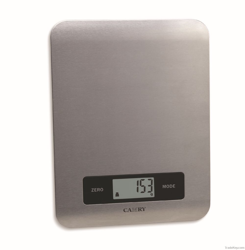 Camry Digital Kitchen Weight Scale with Stainless Steel Platform