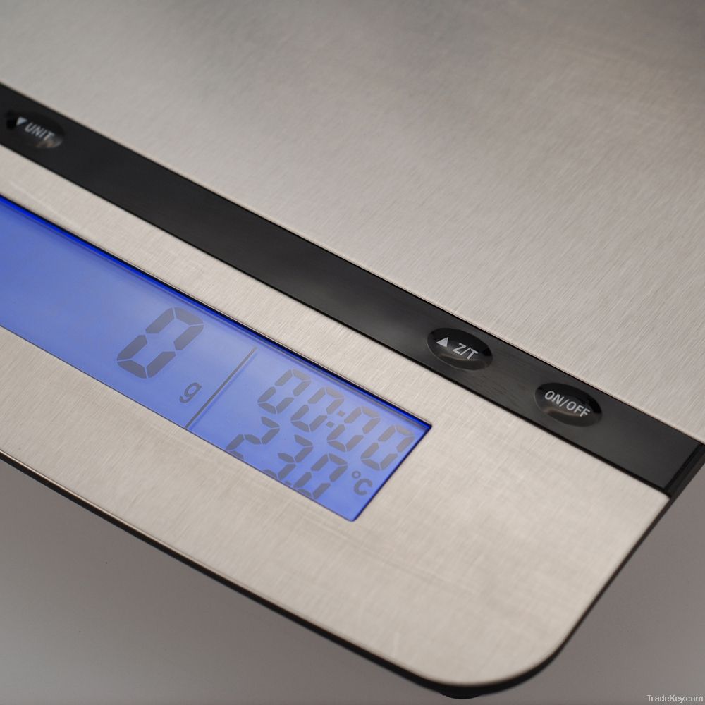 Camry Electronic Kitchen Scale with Stainless Steel Platform