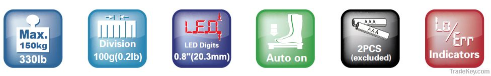 Camry Digital Bady Scale Weight Balance with Magic