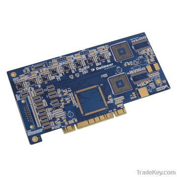 4-layer PCB with ENIG/Gold Finger Surface Finish, 1.6mm Board Thickne