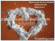 White  aluminium oxide