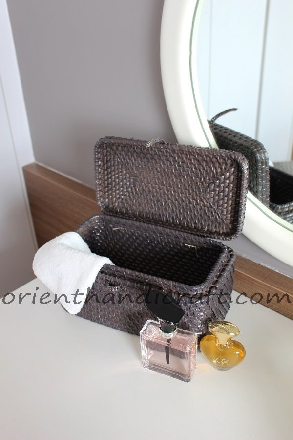 Vietnam Rattan Rectangular Storage Box