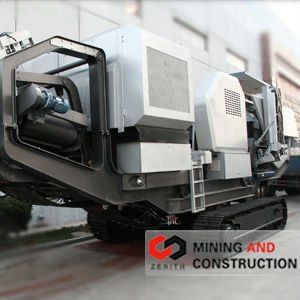 The movable crushing and screening set