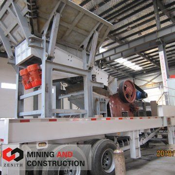 Portable Rock Crusher Plant