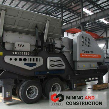 Mobile stone mining machines