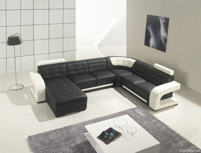 Corner leather sofas