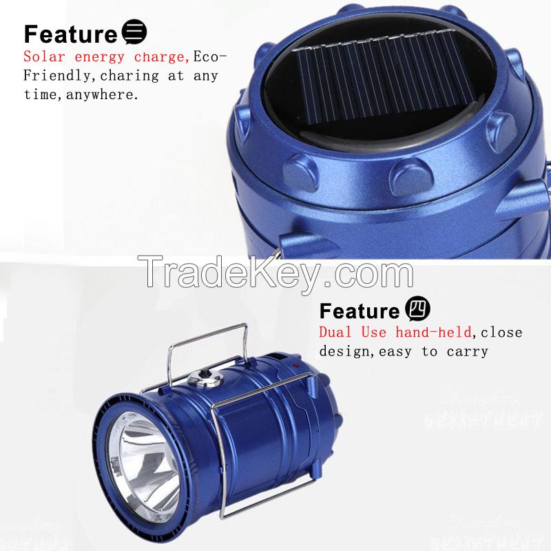 2016 New Telescope Solar Camping Light