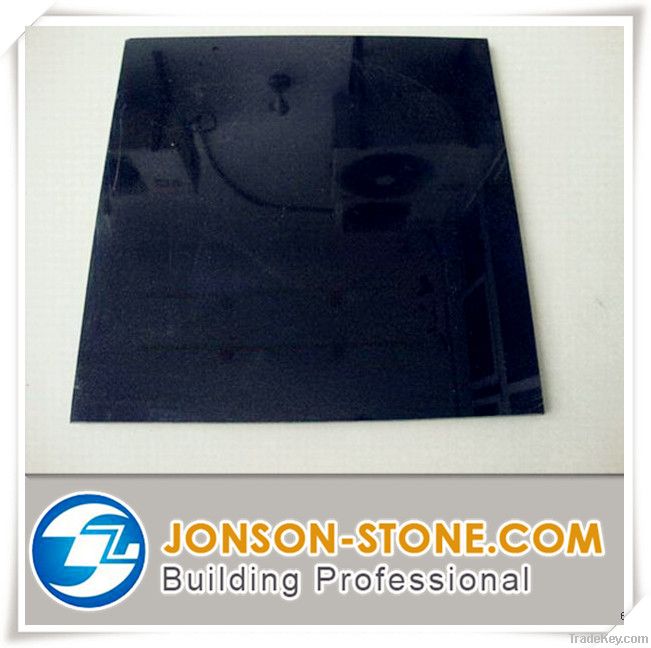 China natural black granite tiles