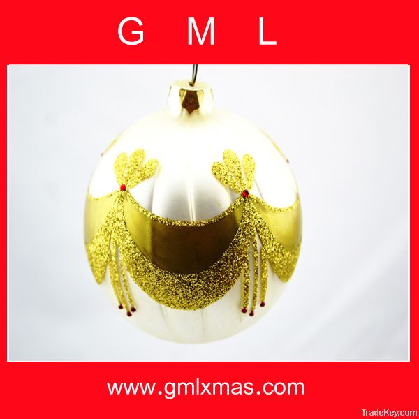 2013 best selling christmas glass ball dcoration