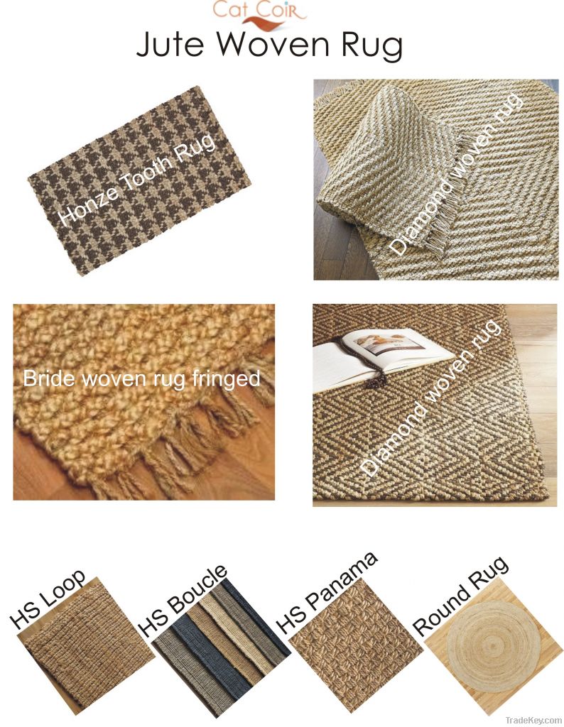 JUTE WOVEN RUGS