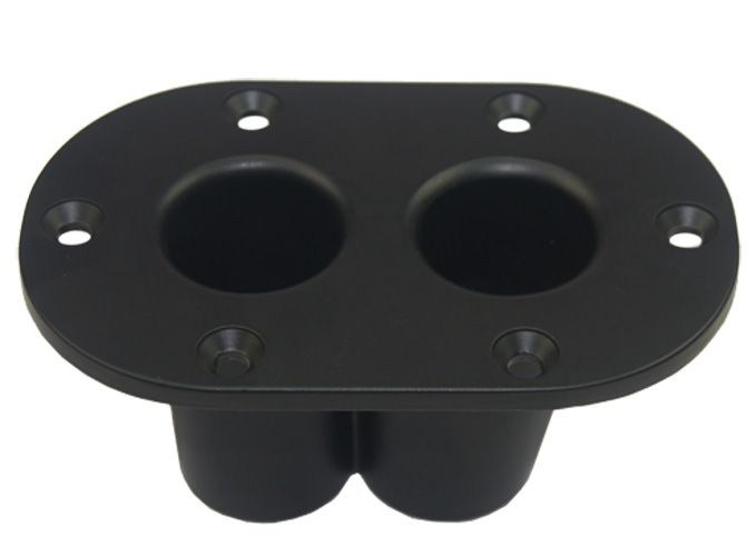 professional audio speaker system dual top hat aluminium 152*97*76--36